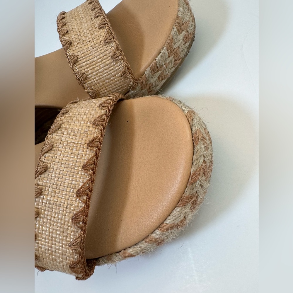 DV by Dolce Vita Enchant Women's Tan Wedge Sandals size 7.5 - Picture 13 of 16